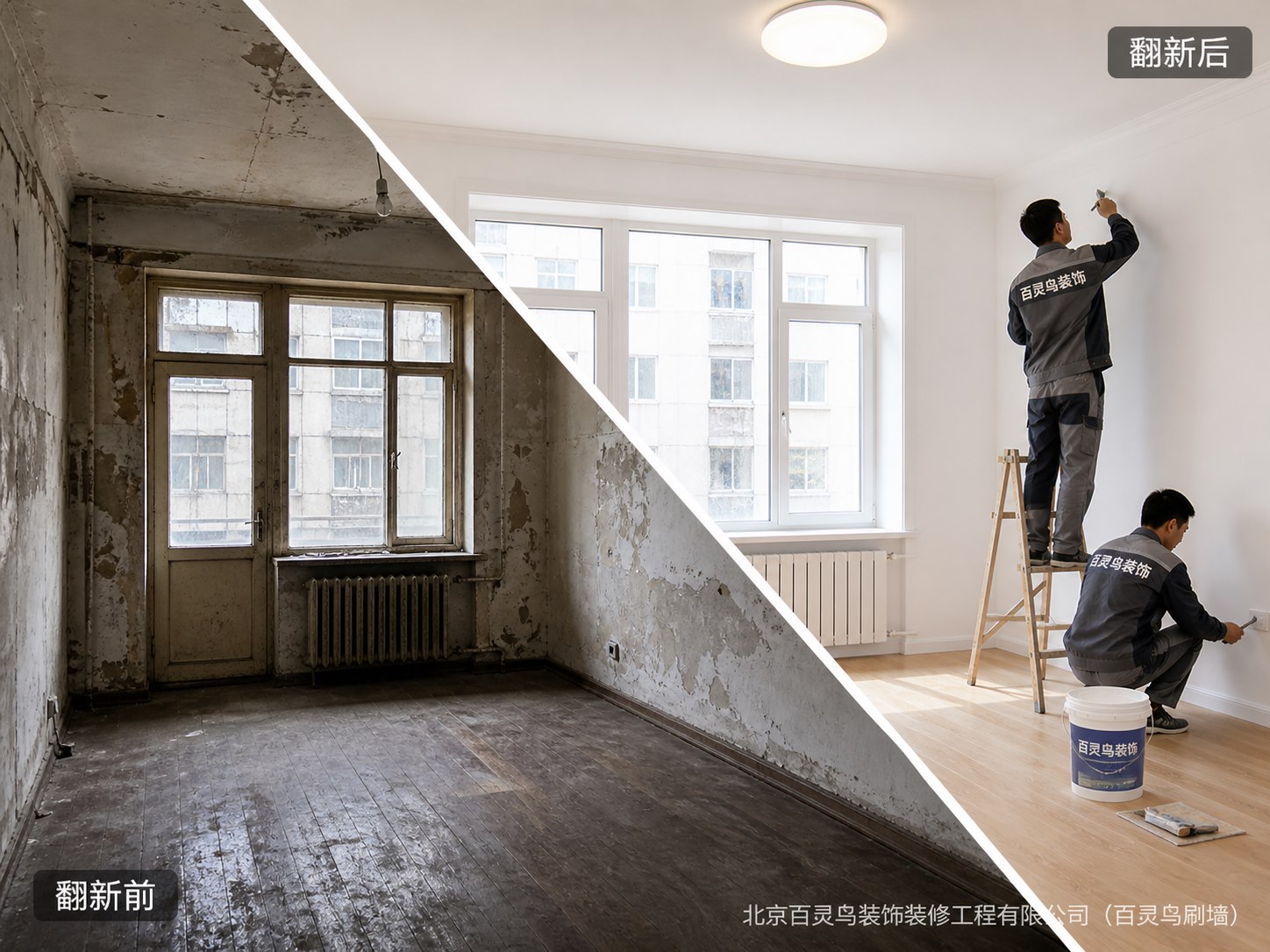 北京旧房翻新老房改造前后对比